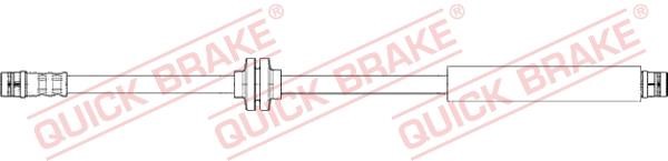 Quick brake 22.416 Гальмівний шланг 22416: Купити в Україні - Добра ціна на EXIST.UA!