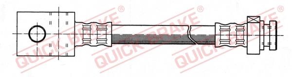 Quick brake 60.007 Гальмівний шланг 60007: Купити в Україні - Добра ціна на EXIST.UA!