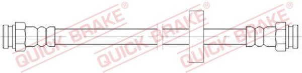 Quick brake 22.110 Гальмівний шланг 22110: Купити в Україні - Добра ціна на EXIST.UA!