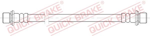 Quick brake 25.075 Гальмівний шланг 25075: Купити в Україні - Добра ціна на EXIST.UA!