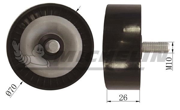 Michelin Engine Parts SMAMP01345 Ролик обвідний SMAMP01345: Купити в Україні - Добра ціна на EXIST.UA!