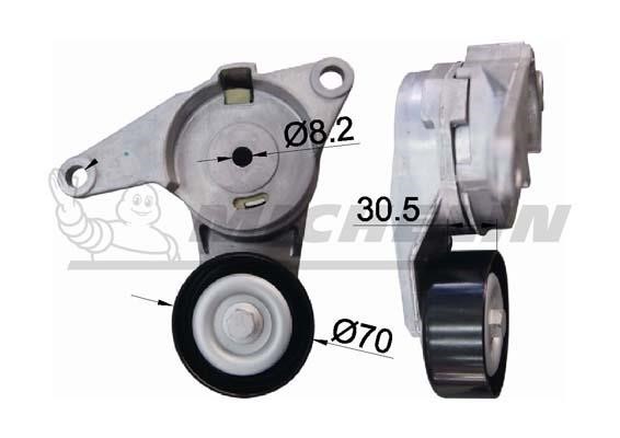 Michelin Engine Parts SMAMP04331 Натягувач ременя приводного SMAMP04331: Купити в Україні - Добра ціна на EXIST.UA!