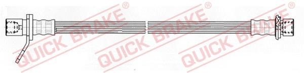 Quick brake 27.092 Гальмівний шланг 27092: Купити в Україні - Добра ціна на EXIST.UA!
