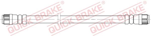 Quick brake 25.090 Гальмівний шланг 25090: Купити в Україні - Добра ціна на EXIST.UA!