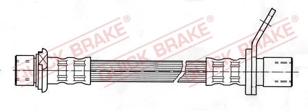 Quick brake 22.911 Гальмівний шланг 22911: Купити в Україні - Добра ціна на EXIST.UA!
