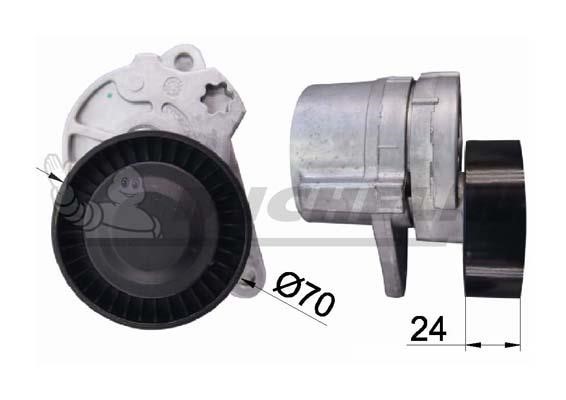 Michelin Engine Parts SMAMP03353 Натягувач ременя приводного SMAMP03353: Приваблива ціна - Купити в Україні на EXIST.UA!