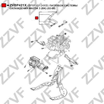 Купити ZZVF ZVBP421X за низькою ціною в Україні!