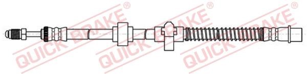 Quick brake 32.848 Гальмівний шланг 32848: Купити в Україні - Добра ціна на EXIST.UA!