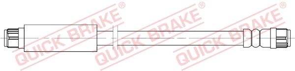 Quick brake 22.318 Гальмівний шланг 22318: Купити в Україні - Добра ціна на EXIST.UA!