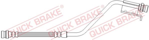 Quick brake 22.945 Гальмівний шланг 22945: Приваблива ціна - Купити в Україні на EXIST.UA!