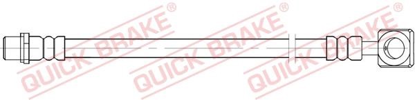 Quick brake 58.009 Гальмівний шланг 58009: Купити в Україні - Добра ціна на EXIST.UA!