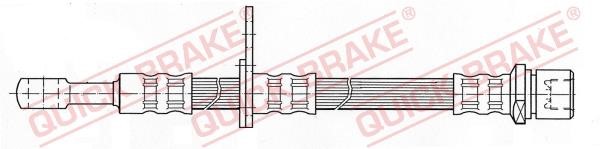 Quick brake 58.980 Гальмівний шланг 58980: Купити в Україні - Добра ціна на EXIST.UA!