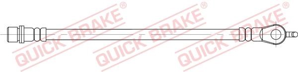 Quick brake 58.004 Гальмівний шланг 58004: Купити в Україні - Добра ціна на EXIST.UA!