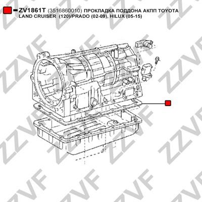 Купити ZZVF ZV1861T за низькою ціною в Україні!