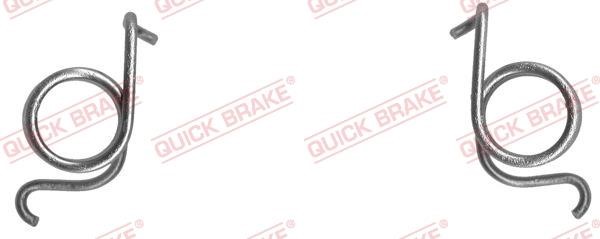 Quick brake 113-0506 Пружини стяжні колодок гальмівних 1130506: Купити в Україні - Добра ціна на EXIST.UA!