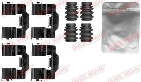 Quick brake 109-1868 Комплект монтажний гальмівних колодок 1091868: Купити в Україні - Добра ціна на EXIST.UA!