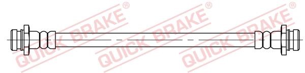 Quick brake 25.038 Гальмівний шланг 25038: Купити в Україні - Добра ціна на EXIST.UA!