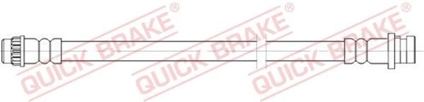 Quick brake 25.076 Гальмівний шланг 25076: Приваблива ціна - Купити в Україні на EXIST.UA!