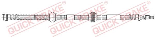 Quick brake 35.916 Гальмівний шланг 35916: Купити в Україні - Добра ціна на EXIST.UA!