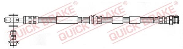 Quick brake 59.975X Гальмівний шланг 59975X: Купити в Україні - Добра ціна на EXIST.UA!