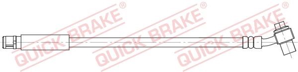 Quick brake 59.803X Гальмівний шланг 59803X: Купити в Україні - Добра ціна на EXIST.UA!