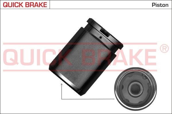 Quick brake 185001M Поршень гальмівного супорту 185001M: Купити в Україні - Добра ціна на EXIST.UA!