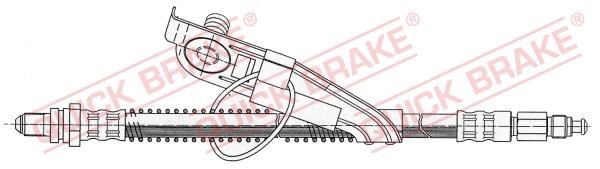Quick brake 42.916 Гальмівний шланг 42916: Купити в Україні - Добра ціна на EXIST.UA!
