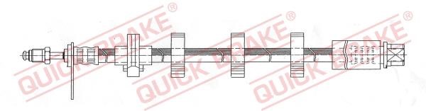 Quick brake 32.985 Гальмівний шланг 32985: Купити в Україні - Добра ціна на EXIST.UA!