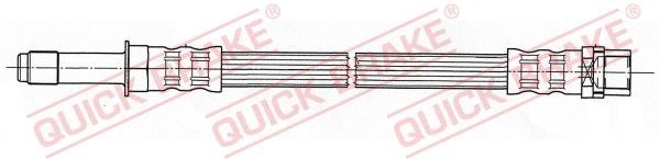 Quick brake 37.017 Гальмівний шланг 37017: Купити в Україні - Добра ціна на EXIST.UA!