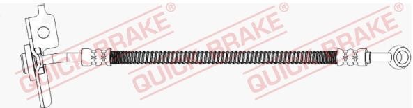 Quick brake 50.513 Гальмівний шланг 50513: Купити в Україні - Добра ціна на EXIST.UA!