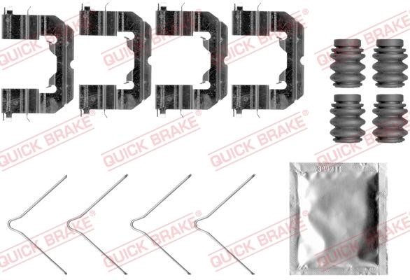Quick brake 109-0089 Комплект монтажний гальмівних колодок 1090089: Купити в Україні - Добра ціна на EXIST.UA!