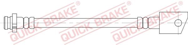 Quick brake 60.013 Гальмівний шланг 60013: Купити в Україні - Добра ціна на EXIST.UA!