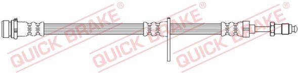 Quick brake 32.701 Гальмівний шланг 32701: Купити в Україні - Добра ціна на EXIST.UA!