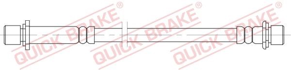 Quick brake 25.080 Гальмівний шланг 25080: Купити в Україні - Добра ціна на EXIST.UA!