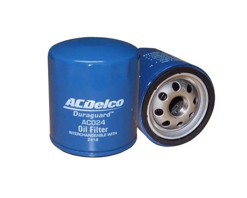 AC Delco AC024 Фільтр масляний AC024: Приваблива ціна - Купити в Україні на EXIST.UA!