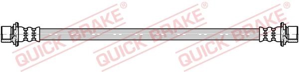Quick brake 25.056 Гальмівний шланг 25056: Купити в Україні - Добра ціна на EXIST.UA!