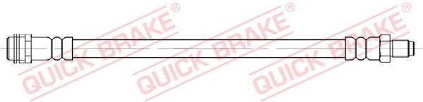 Quick brake 37.053 Гальмівний шланг 37053: Купити в Україні - Добра ціна на EXIST.UA!