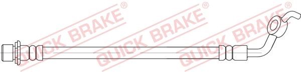 Quick brake 58.008 Гальмівний шланг 58008: Купити в Україні - Добра ціна на EXIST.UA!