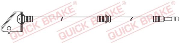 Quick brake 50.880 Гальмівний шланг 50880: Купити в Україні - Добра ціна на EXIST.UA!