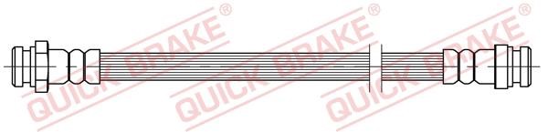 Quick brake 25039 Гальмівний шланг 25039: Купити в Україні - Добра ціна на EXIST.UA!