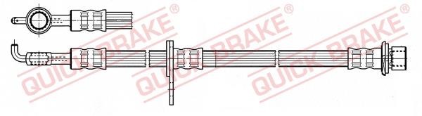 Quick brake 59.962 Гальмівний шланг 59962: Купити в Україні - Добра ціна на EXIST.UA!