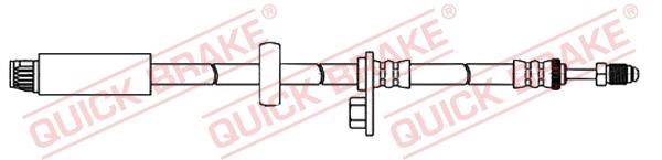 Quick brake 32.806 Гальмівний шланг 32806: Купити в Україні - Добра ціна на EXIST.UA!