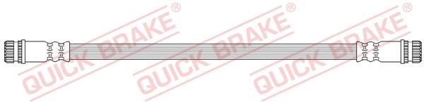 Quick brake 25.040 Гальмівний шланг 25040: Купити в Україні - Добра ціна на EXIST.UA!