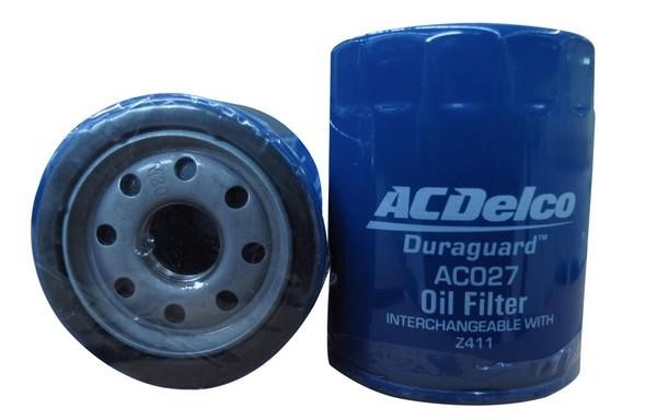 AC Delco AC027 Фільтр масляний AC027: Купити в Україні - Добра ціна на EXIST.UA!