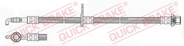 Quick brake 59.964 Гальмівний шланг 59964: Купити в Україні - Добра ціна на EXIST.UA!
