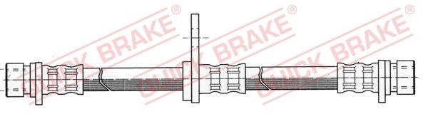 Quick brake 22.907 Гальмівний шланг 22907: Купити в Україні - Добра ціна на EXIST.UA!