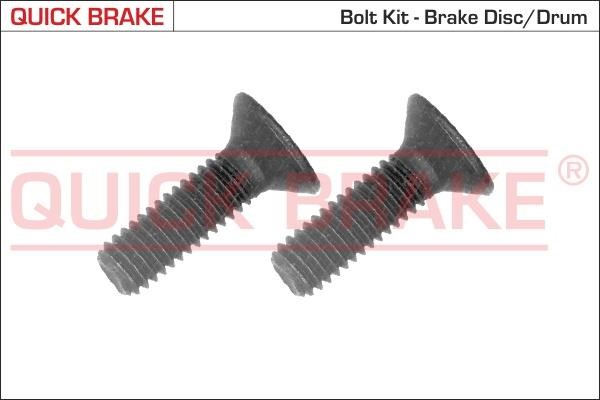 Quick brake 11622K Болт кріплення гальмівного диску 11622K: Купити в Україні - Добра ціна на EXIST.UA!