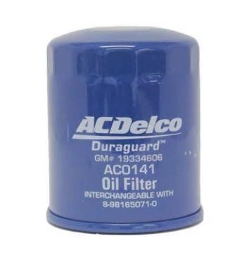 AC Delco AC0141 Фільтр масляний AC0141: Купити в Україні - Добра ціна на EXIST.UA!