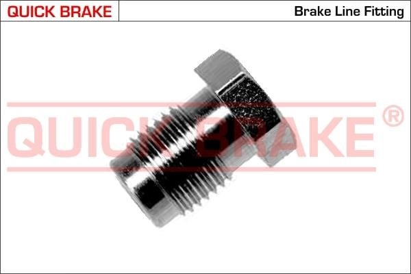 Quick brake A Гайка трубки гальмівної, зовнішня різьба A: Купити в Україні - Добра ціна на EXIST.UA!