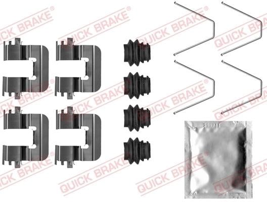 Quick brake 109-0046 Комплект монтажний гальмівних колодок 1090046: Купити в Україні - Добра ціна на EXIST.UA!